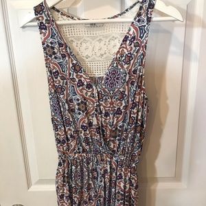Barely Worn Flowy Floral Romper!
